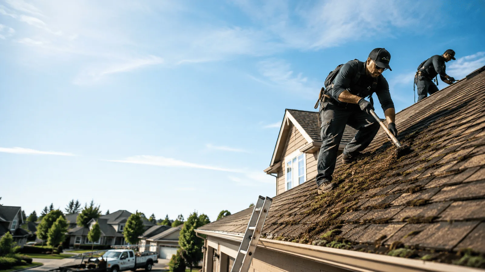 Roof Moss Removal in Harlan, IN near me